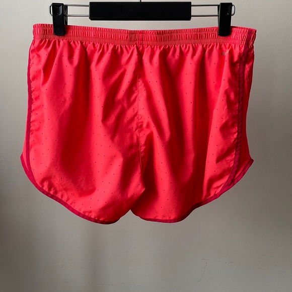Nike Dry Fit Neon Orange & Pink Mesh Running Athletic Shorts- Medium - Picture 4 of 9